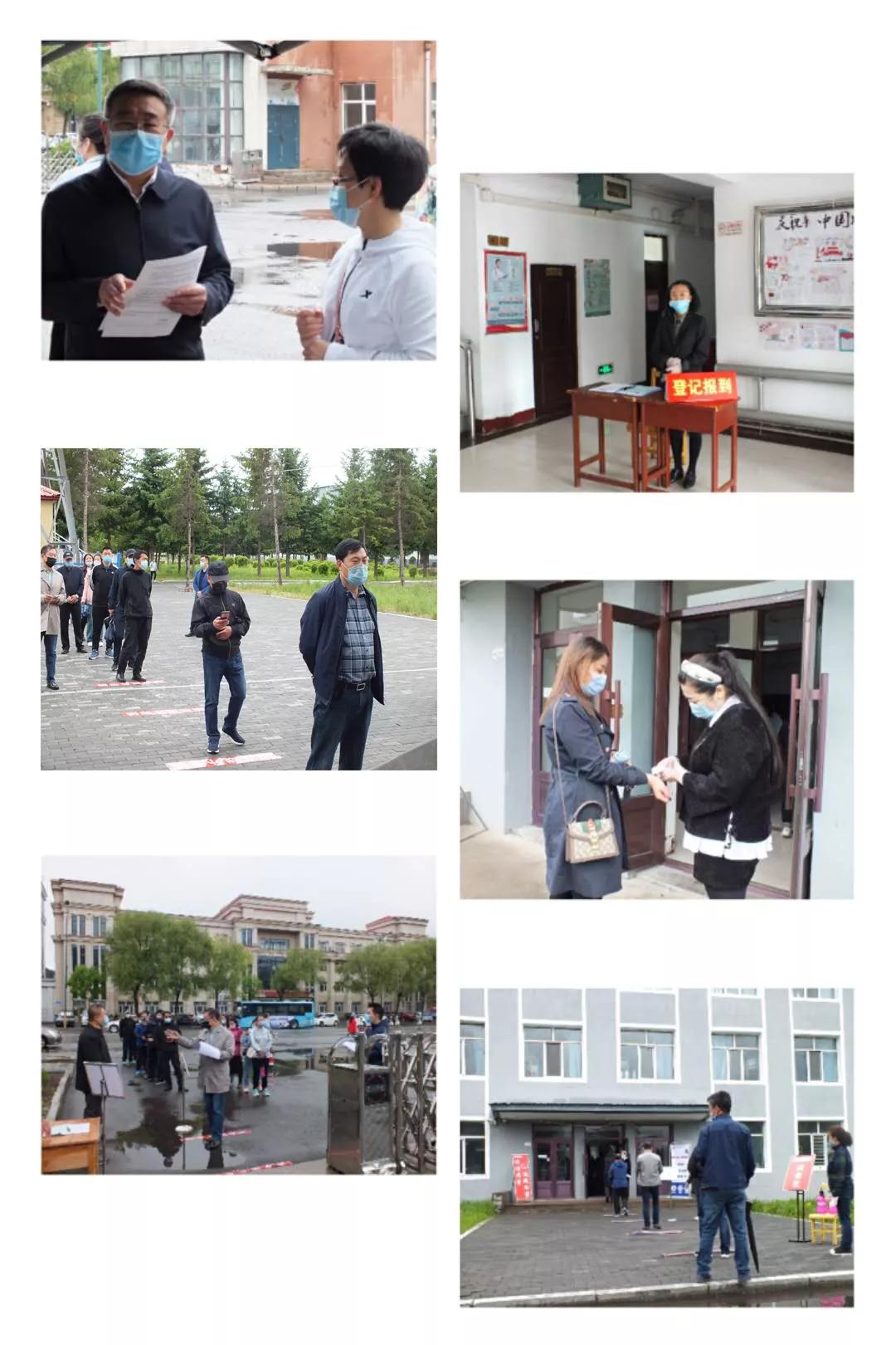 我校举行学生开学返校演练 我校举行学生开学返校演练