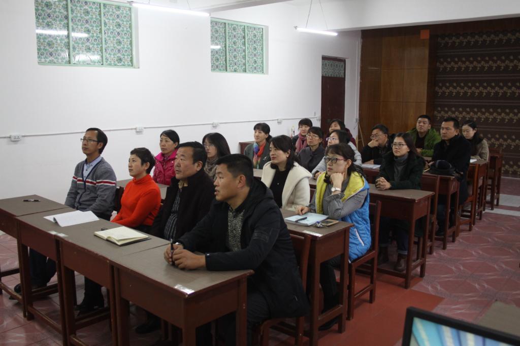 计算机学院政治学习课观看《榜样》