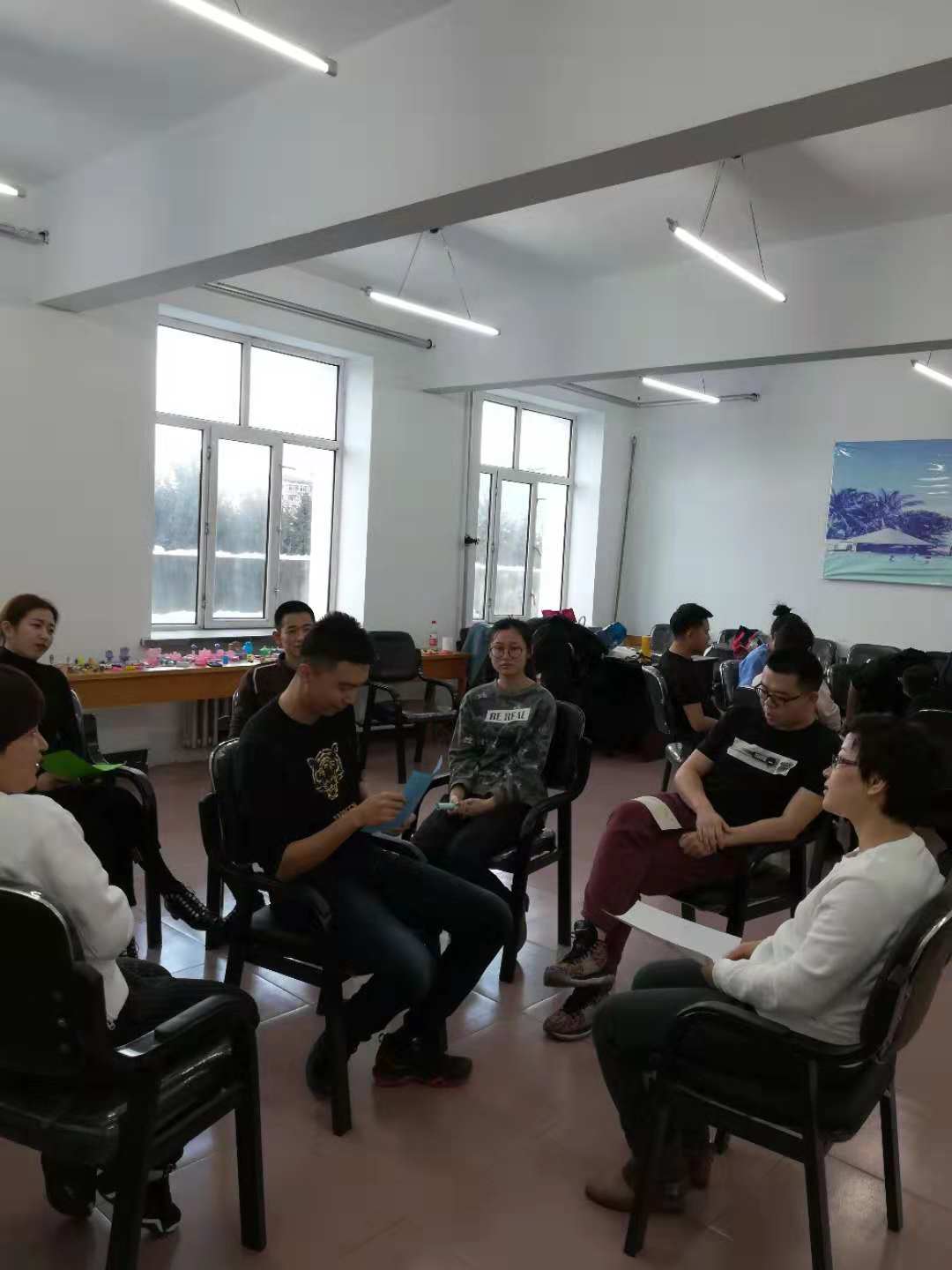 我校举办“科学减压_促进心理健康”团体心理训练活动 我校举办“科学减压_促进心理健康”团体心理训练活动